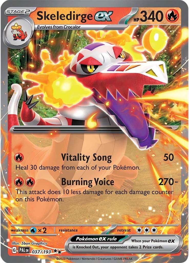 Skeledirge ex (037/193) [Scarlet & Violet: Paldea Evolved] | Gear Gaming Fayetteville