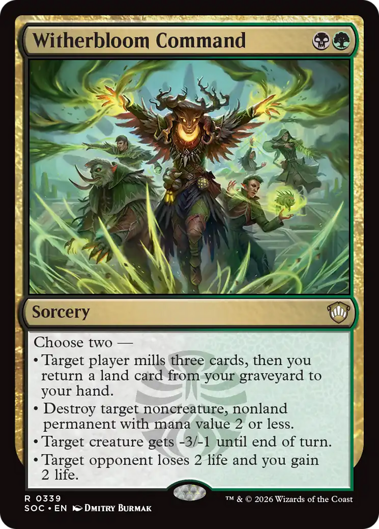 Witherbloom Command [Secrets of Strixhaven Commander] | Gear Gaming Fayetteville