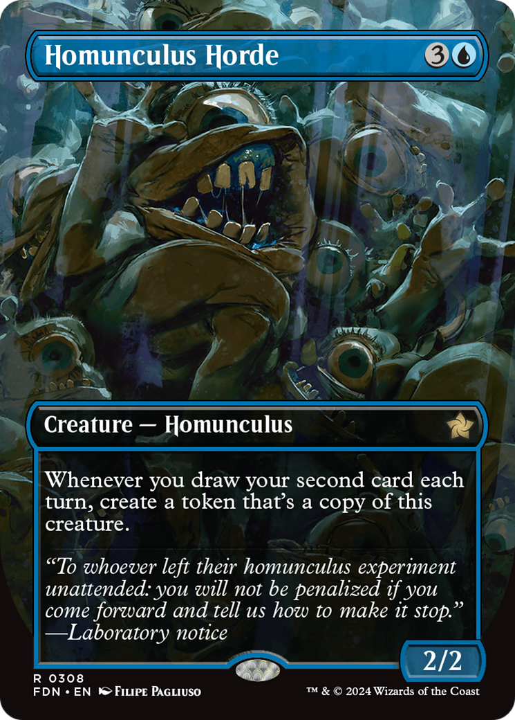 Homunculus Horde (Borderless) [Foundations] | Gear Gaming Fayetteville