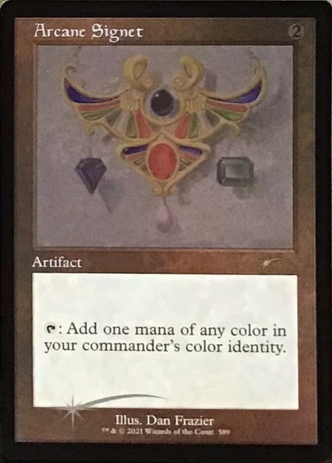 Arcane Signet (Retro) (Foil Etched) [Secret Lair Drop Promos] | Gear Gaming Fayetteville