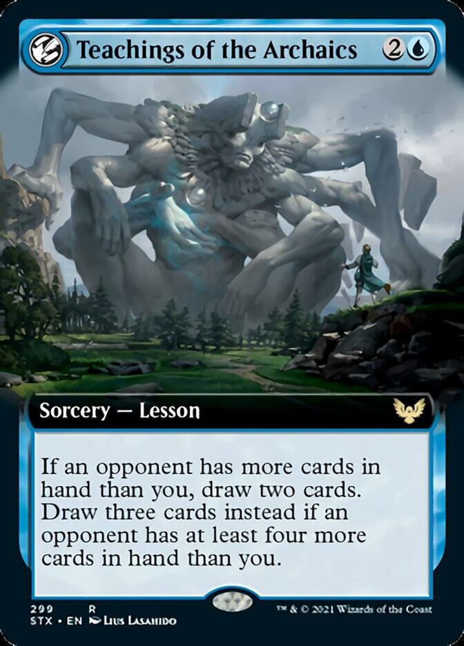 Teachings of the Archaics (Extended Art) [Strixhaven: School of Mages] | Gear Gaming Fayetteville