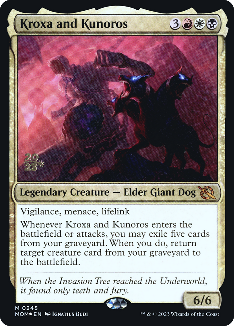 Kroxa and Kunoros [March of the Machine Prerelease Promos] | Gear Gaming Fayetteville