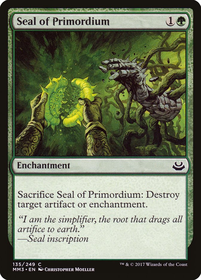 Seal of Primordium [Modern Masters 2017] | Gear Gaming Fayetteville