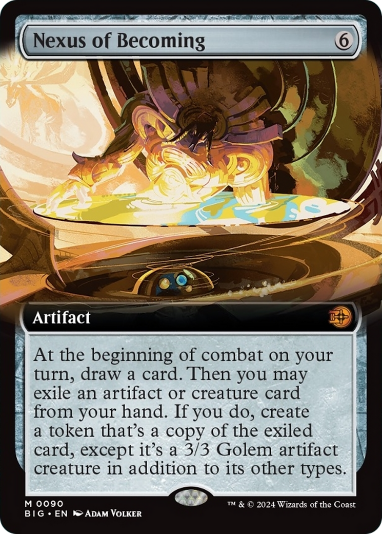Nexus of Becoming (Extended Art) [Outlaws of Thunder Junction: The Big Score] | Gear Gaming Fayetteville