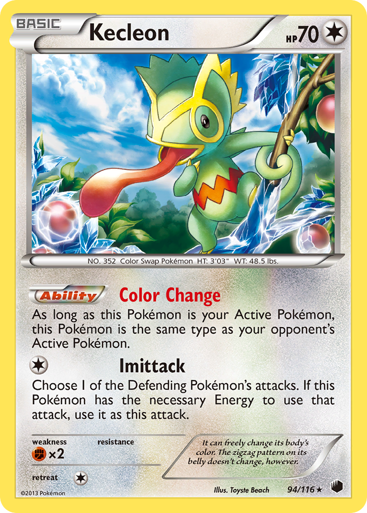 Kecleon (94/116) [Black & White: Plasma Freeze] | Gear Gaming Fayetteville