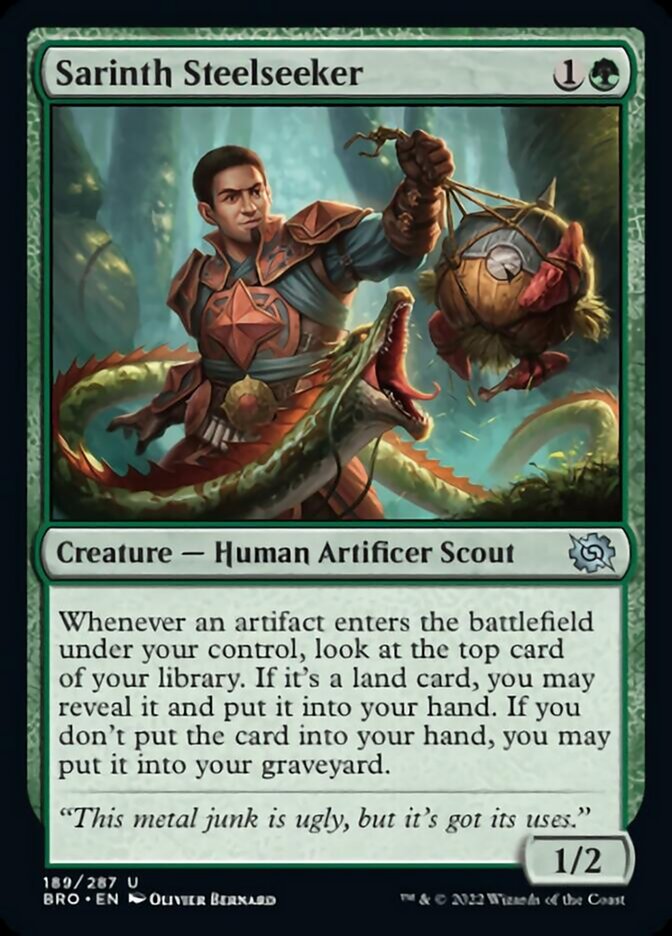 Sarinth Steelseeker [The Brothers' War] | Gear Gaming Fayetteville