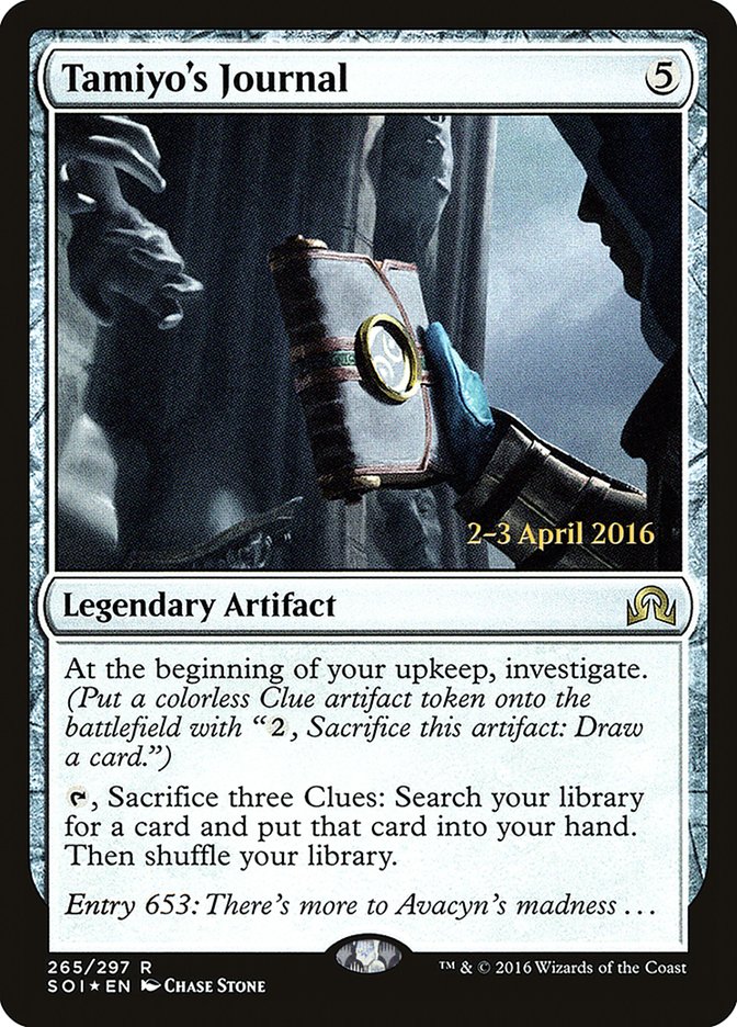 Tamiyo's Journal (Entry 653) [Shadows over Innistrad Promos] | Gear Gaming Fayetteville