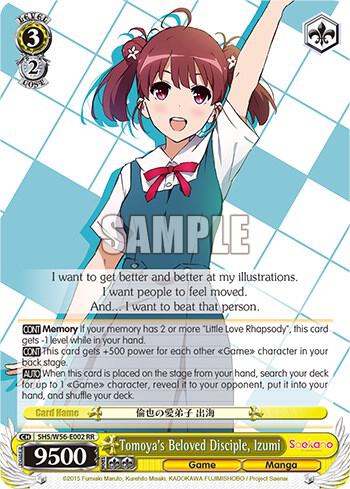 Tomoya's Beloved Disciple, Izumi - [Saekano: How to Raise a Boring Girlfriend] | Gear Gaming Fayetteville