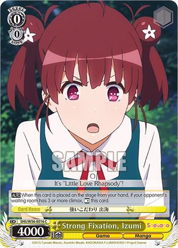 Strong Fixation, Izumi - [Saekano: How to Raise a Boring Girlfriend] | Gear Gaming Fayetteville