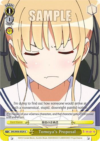 Tomoya's Proposal (24) - [Saekano: How to Raise a Boring Girlfriend] | Gear Gaming Fayetteville