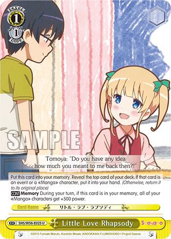 Little Love Rhapsody - [Saekano: How to Raise a Boring Girlfriend] | Gear Gaming Fayetteville