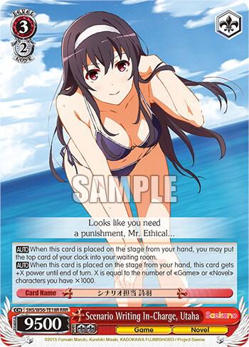 Scenario Writing In-Charge, Utaha (RRR) - [Saekano: How to Raise a Boring Girlfriend] | Gear Gaming Fayetteville