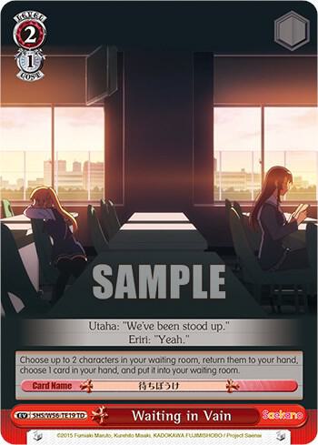 Waiting in Vain - [Saekano: How to Raise a Boring Girlfriend] | Gear Gaming Fayetteville