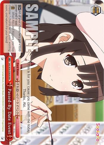 Passed-By Date Event (RRR) - [Saekano: How to Raise a Boring Girlfriend] | Gear Gaming Fayetteville