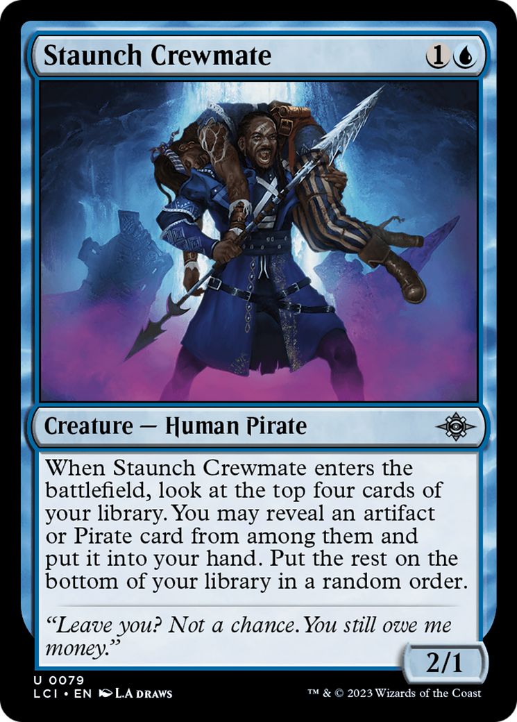 Staunch Crewmate [The Lost Caverns of Ixalan] | Gear Gaming Fayetteville