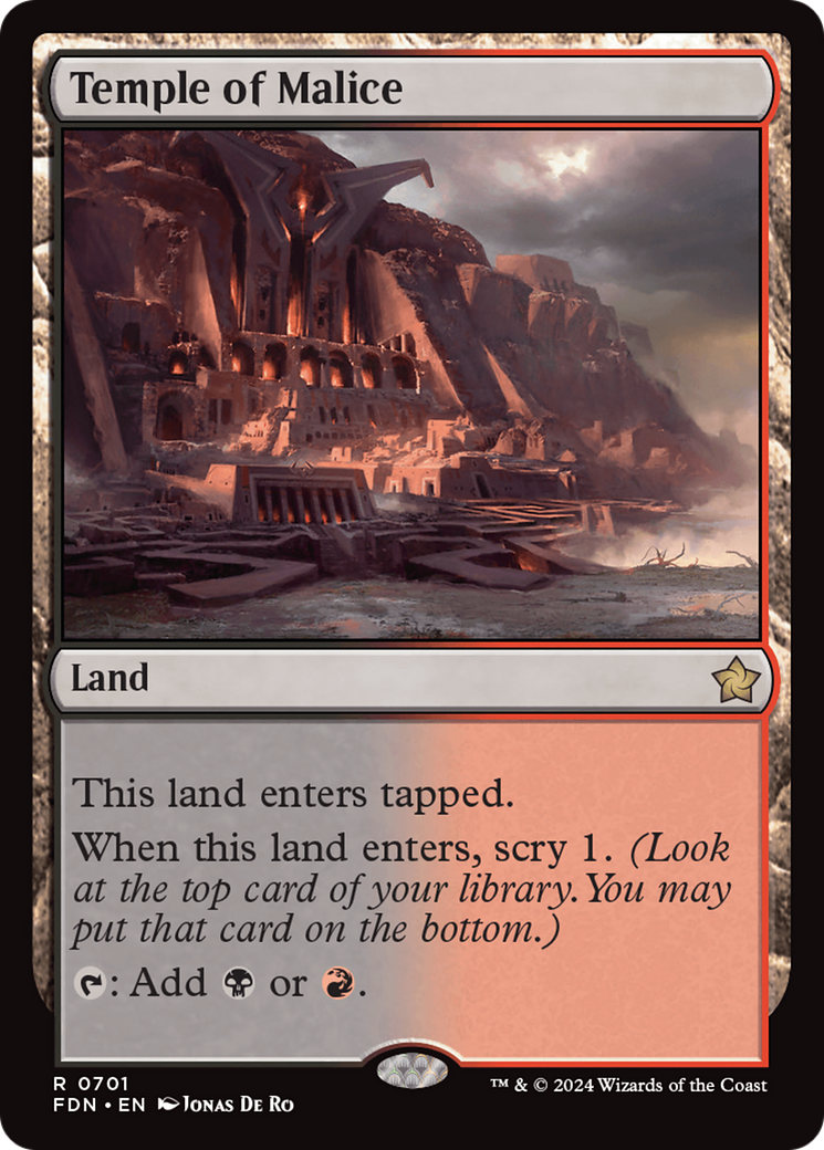 Temple of Malice [Foundations] | Gear Gaming Fayetteville