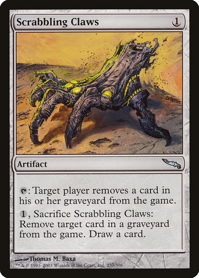Scrabbling Claws [Mirrodin] | Gear Gaming Fayetteville