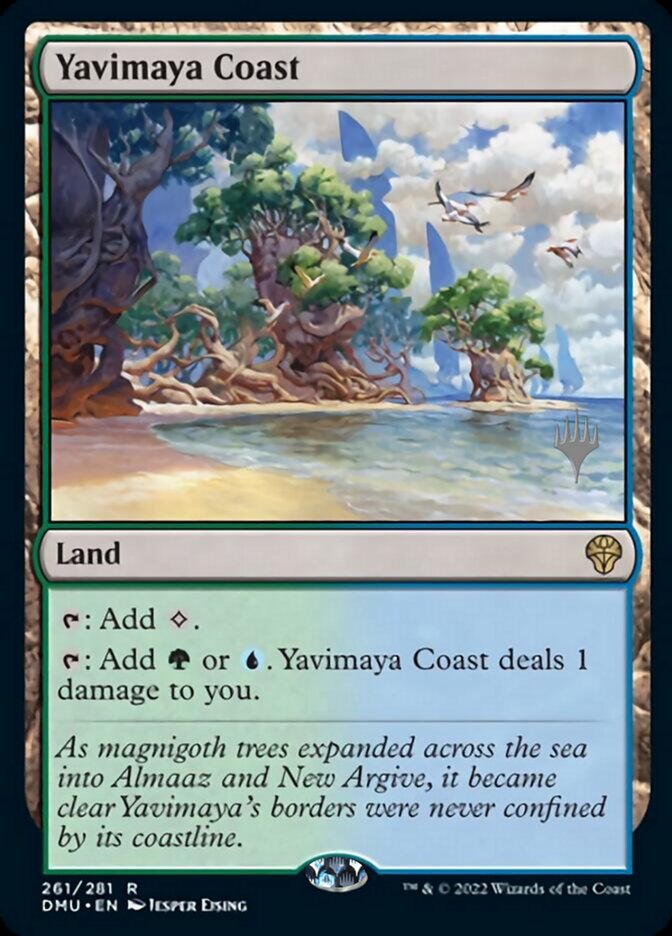 Yavimaya Coast (Promo Pack) [Dominaria United Promos] | Gear Gaming Fayetteville