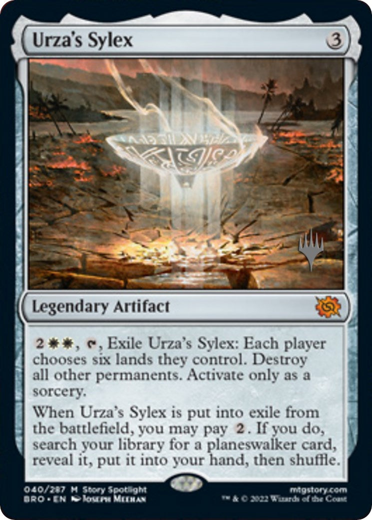 Urza's Sylex (Promo Pack) [The Brothers' War Promos] | Gear Gaming Fayetteville