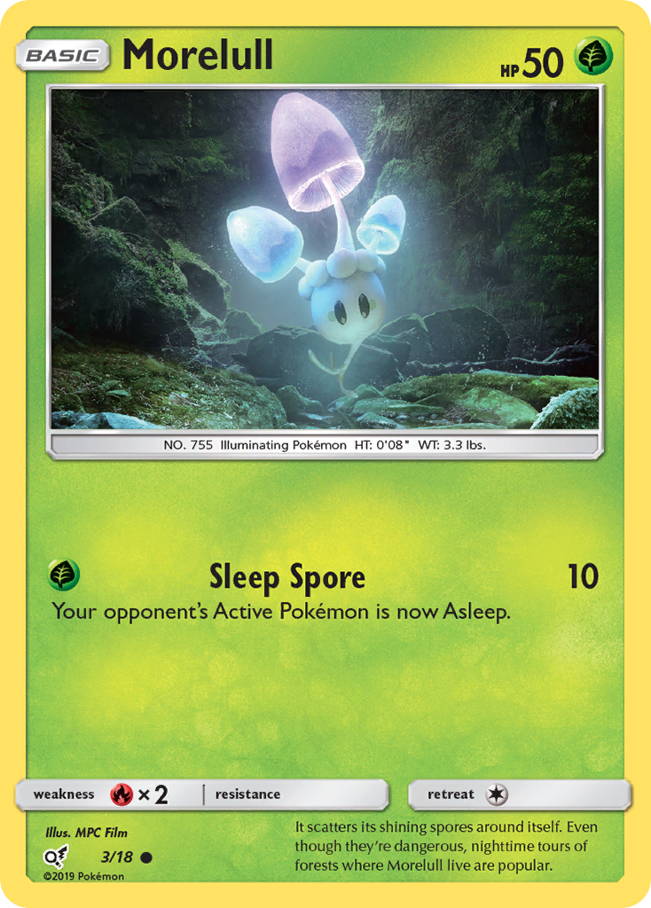 Morelull (3/18) [Sun & Moon: Detective Pikachu] | Gear Gaming Fayetteville