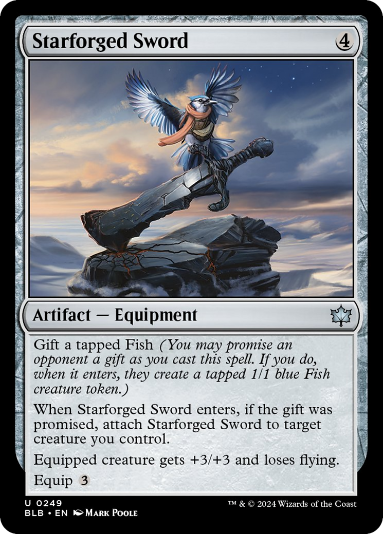 Starforged Sword [Bloomburrow] | Gear Gaming Fayetteville