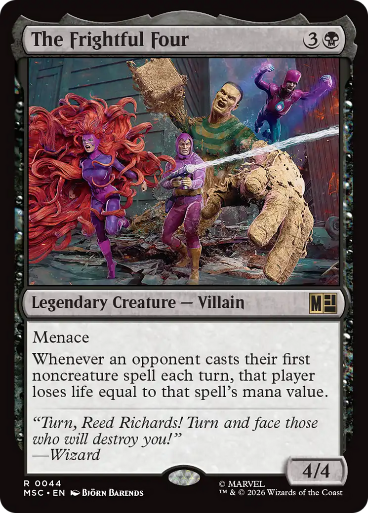 The Frightful Four (Surge Foil) [Marvel Super Heroes Commander] | Gear Gaming Fayetteville