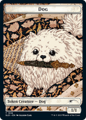 Dog // Cat Double-Sided Token [Secret Lair Commander Deck: Raining Cats and Dogs Tokens] | Gear Gaming Fayetteville