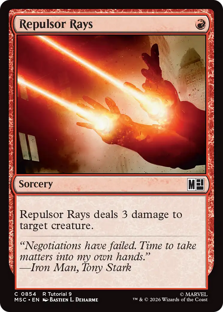 Repulsor Rays [Marvel Super Heroes Commander] | Gear Gaming Fayetteville