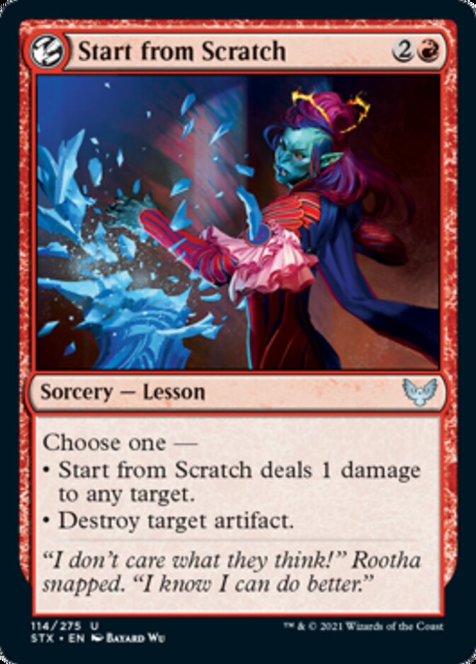 Start from Scratch [Strixhaven: School of Mages] | Gear Gaming Fayetteville
