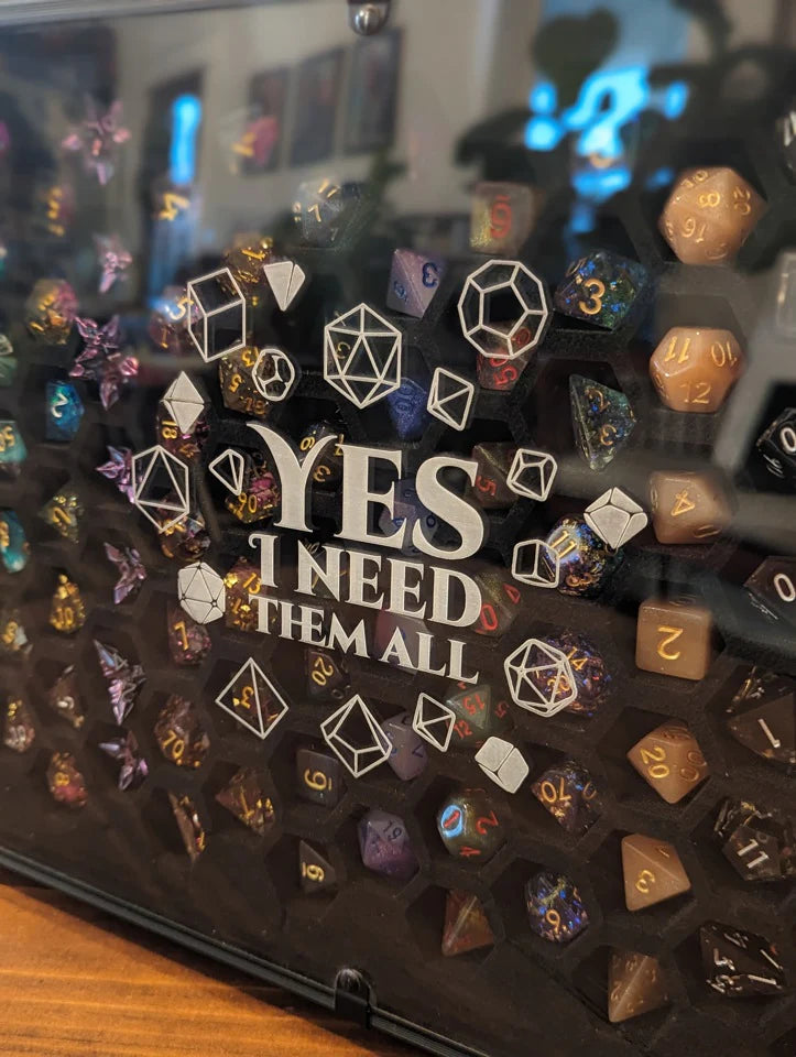 NTSD Gaming - Yes I Need Them All - Dice Case | Gear Gaming Fayetteville