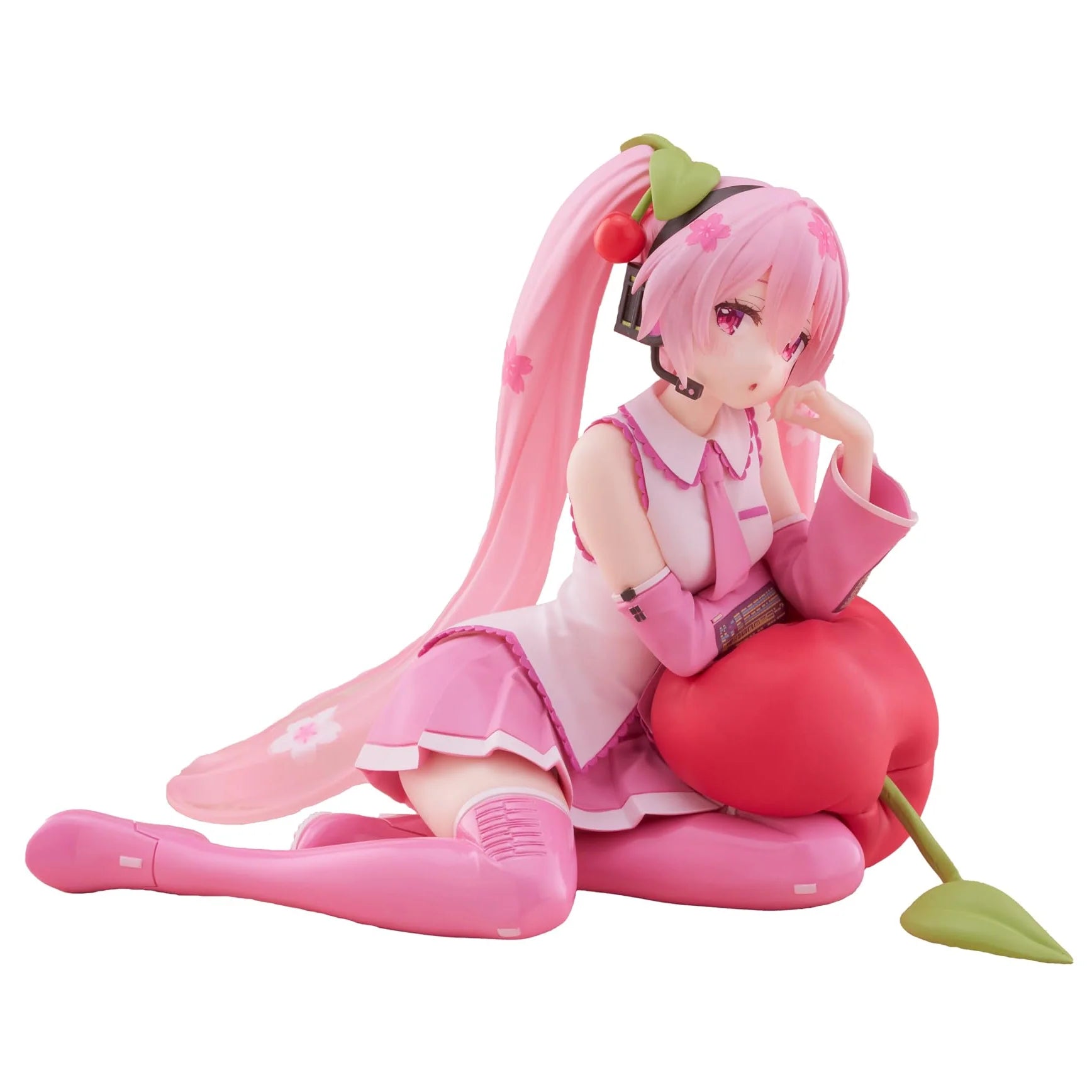 Taito USA - Sakura Miku Desktop Cute Figure (Cherry Cushion Ver.) | Gear Gaming Fayetteville