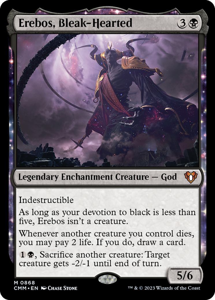 Erebos, Bleak-Hearted [Commander Masters] | Gear Gaming Fayetteville