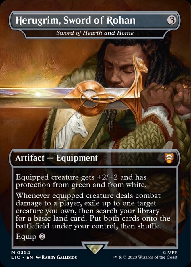 Herugrim, Sword of Rohan - Sword of Hearth and Home [The Lord of the Rings: Tales of Middle-Earth Commander] | Gear Gaming Fayetteville