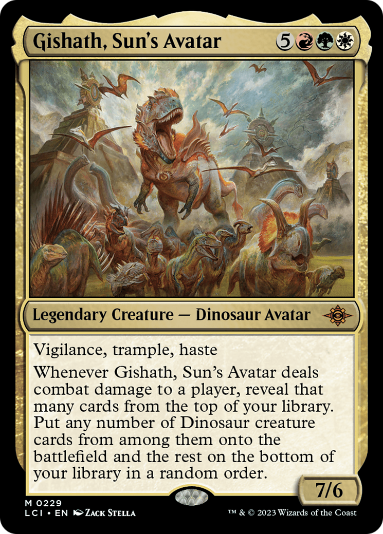 Gishath, Sun's Avatar [The Lost Caverns of Ixalan] | Gear Gaming Fayetteville