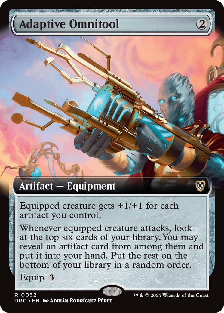 Adaptive Omnitool (Extended Art) [Aetherdrift Commander] | Gear Gaming Fayetteville