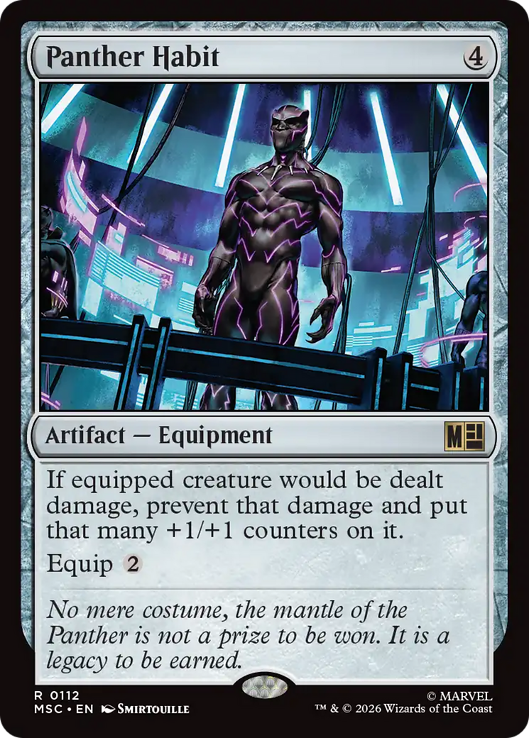 Panther Habit [Marvel Super Heroes Commander] | Gear Gaming Fayetteville