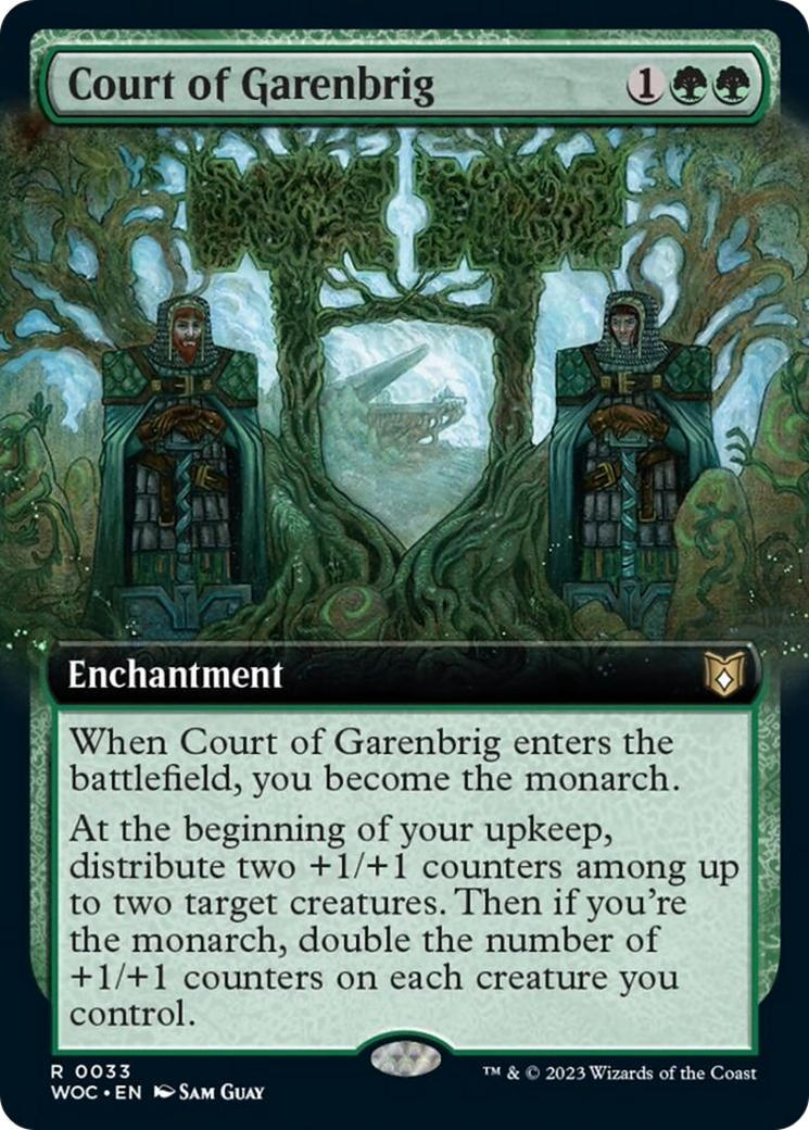 Court of Garenbrig (Extended Art) [Wilds of Eldraine Commander] | Gear Gaming Fayetteville