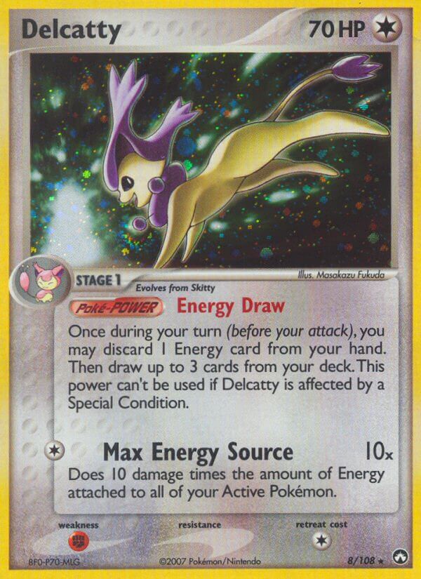 Delcatty (8/108) (Theme Deck Exclusive) [EX: Power Keepers] | Gear Gaming Fayetteville