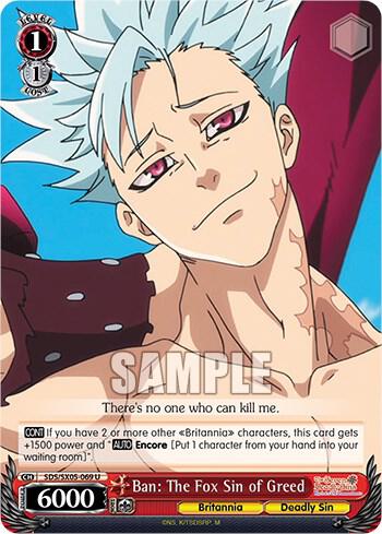 Ban: The Fox Sin of Greed - [The Seven Deadly Sins: Revival of The Commandments] | Gear Gaming Fayetteville