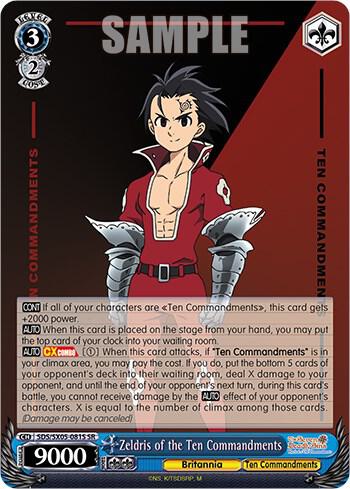 Zeldris of the Ten Commandments (SR) - [The Seven Deadly Sins: Revival of The Commandments] | Gear Gaming Fayetteville