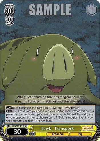 Hawk: Transpork (SR) - [The Seven Deadly Sins: Revival of The Commandments] | Gear Gaming Fayetteville