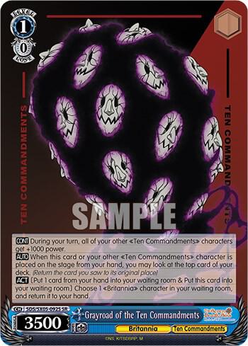 Grayroad of the Ten Commandments (SR) - [The Seven Deadly Sins: Revival of The Commandments] | Gear Gaming Fayetteville