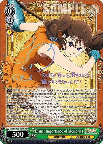 Diane: Importance of Memories (SP) - [The Seven Deadly Sins: Revival of The Commandments] | Gear Gaming Fayetteville
