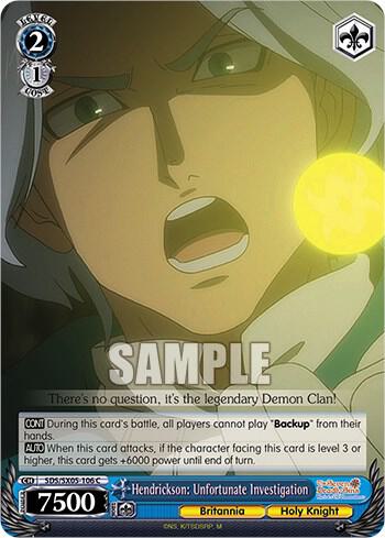 Hendrickson: Unfortunate Investigation - [The Seven Deadly Sins: Revival of The Commandments] | Gear Gaming Fayetteville