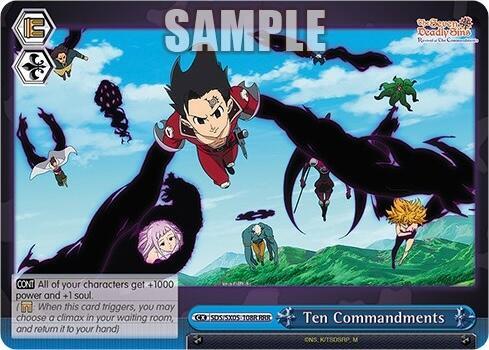 Ten Commandments (RRR) - [The Seven Deadly Sins: Revival of The Commandments] | Gear Gaming Fayetteville