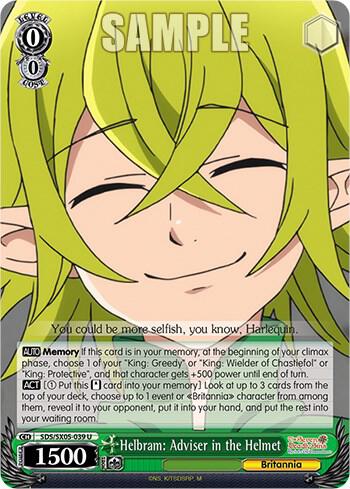 Helbram: Adviser in the Helmet - [The Seven Deadly Sins: Revival of The Commandments] | Gear Gaming Fayetteville