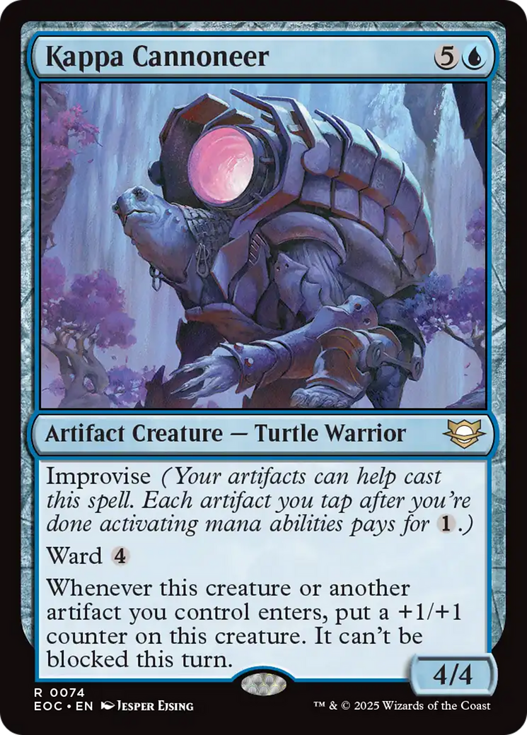 Kappa Cannoneer [Edge of Eternities Commander] | Gear Gaming Fayetteville