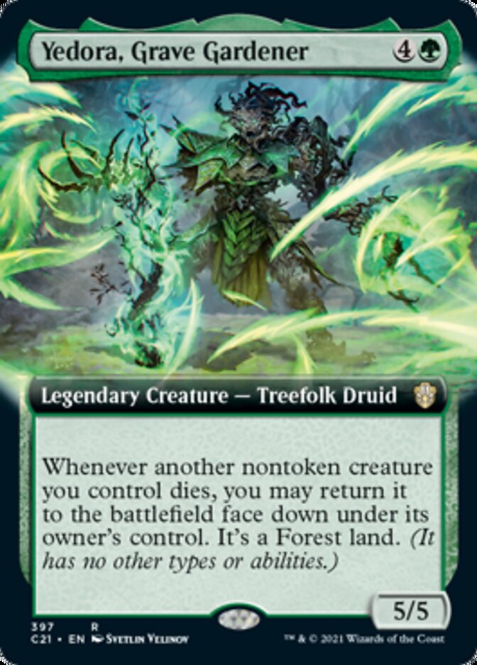 Yedora, Grave Gardener (Extended Art) [Commander 2021] | Gear Gaming Fayetteville