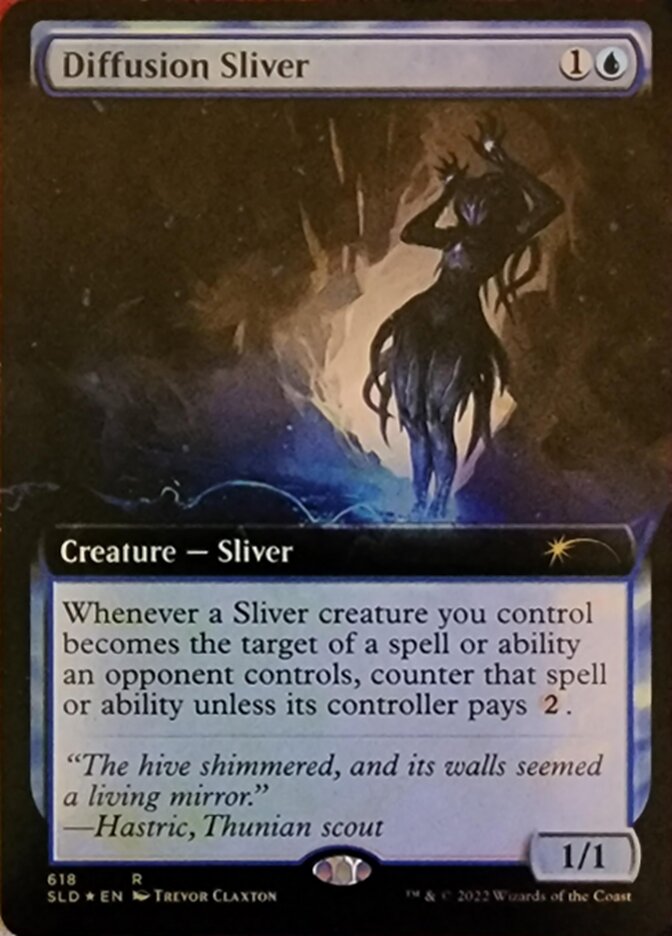 Diffusion Sliver (Extended Art) [Secret Lair Drop Promos] | Gear Gaming Fayetteville