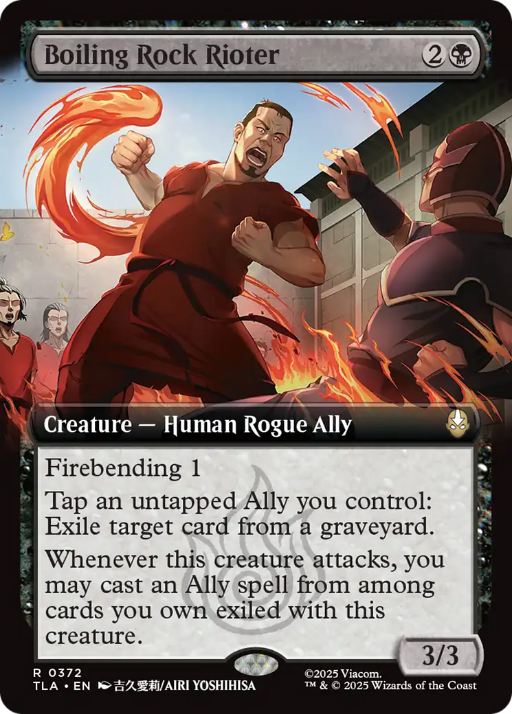 Boiling Rock Rioter (Extended Art) [Avatar: The Last Airbender] | Gear Gaming Fayetteville